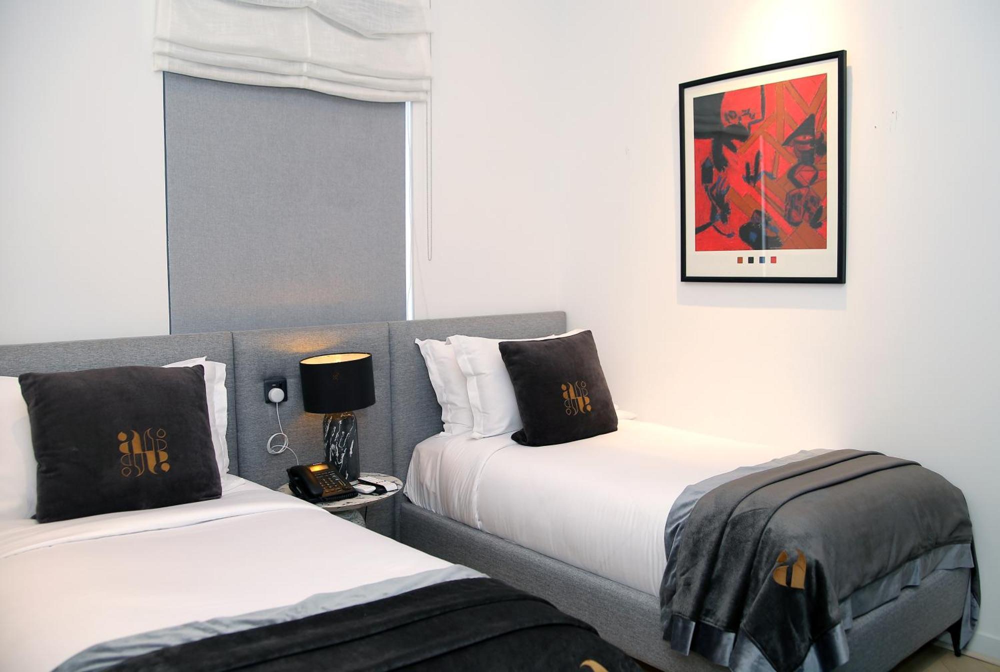 Ambiance Boutique Art Hotel Lahore Habitación foto A bedroom at the hotel